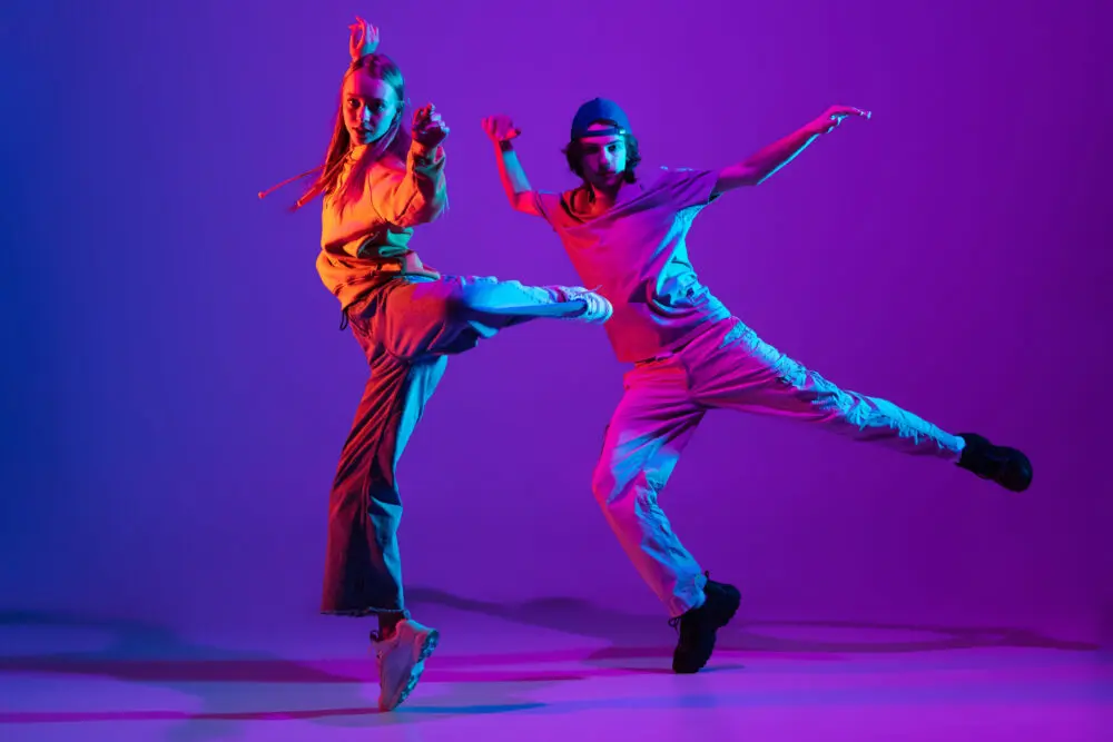 Hip-Hop dance performance at RJ Dance Studio Noida