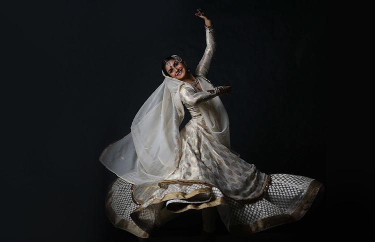 Kathak dance training beginnings at RJ Dance Studio