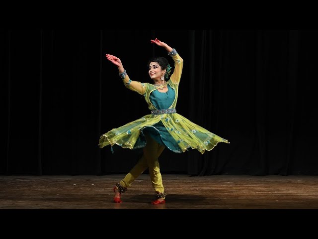 Kathak dance techniques at RJ Dance Studio